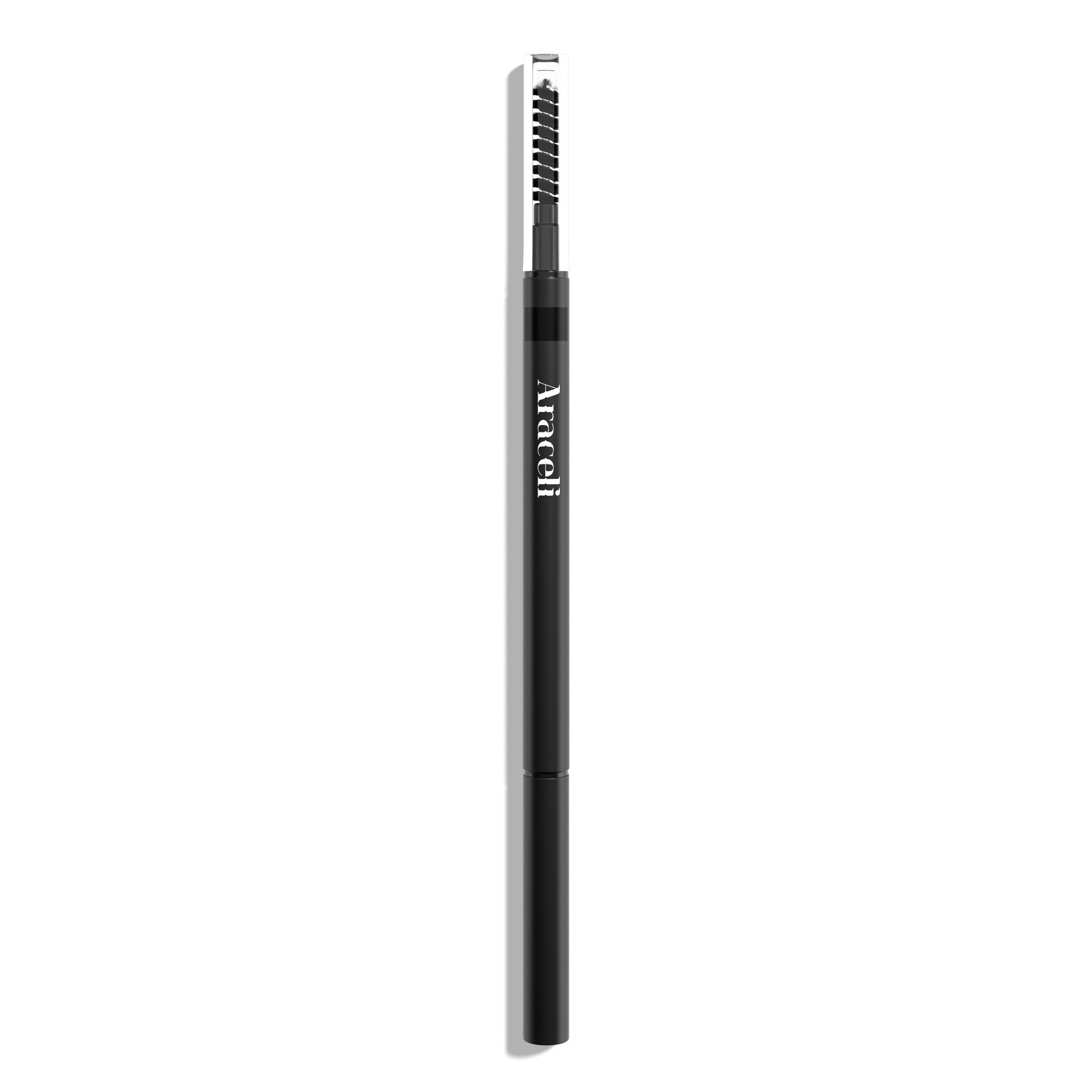 Premium Photo  Black pencil on white background with soft shadow